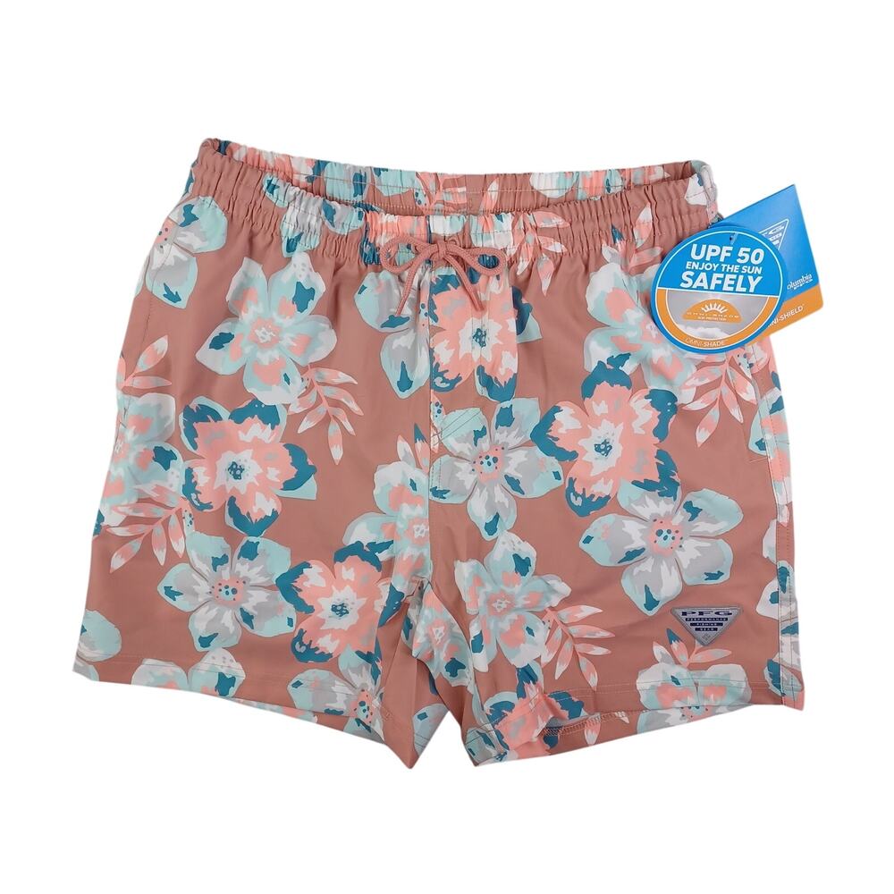 Columbia PFG Rambler Water Shorts Omni Shade 6" Swim Trunks Mens Size S Fishing